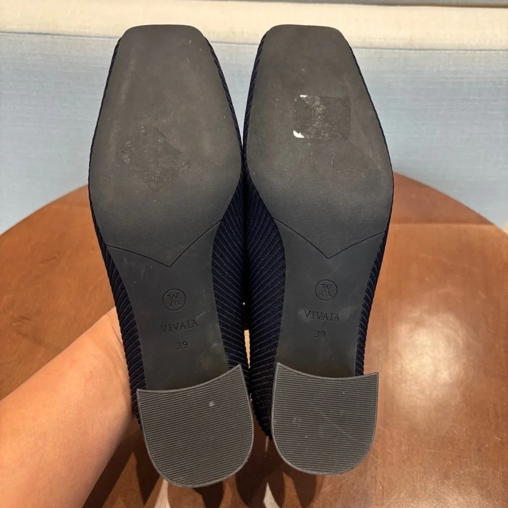 VIVAIA Melody 2.0 Square-Toe Heels, Size 39/US 8